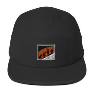 Five Panel Cap With Embroidered USHA Logo